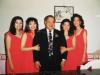 Dad and his 4 Daughters